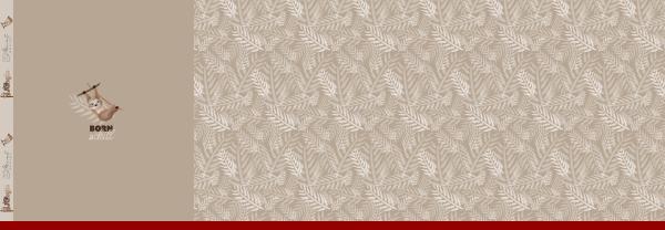 Baumwolljersey Lazy Jungle Faultier Panel ca. 50cm Camel by Mrs. Mint Design von Swafing